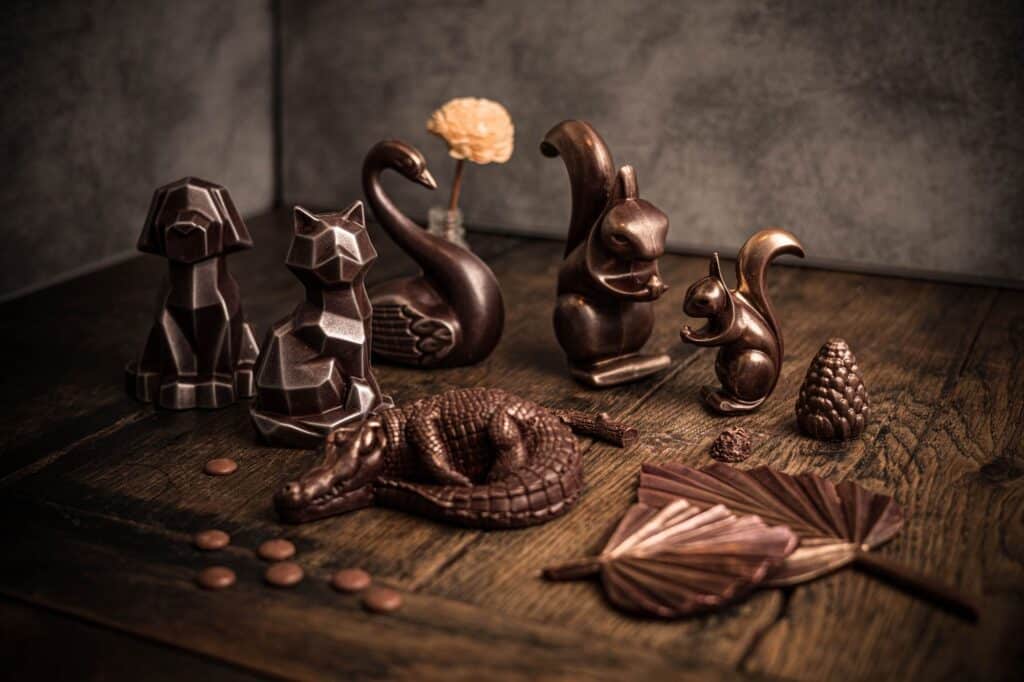 Chocolat trompe loeil KIYOSA Animaux en chocolat