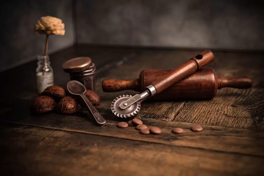 Chocolat trompe l'oeil KIYOSA roulette rouleau cuillère a cafe