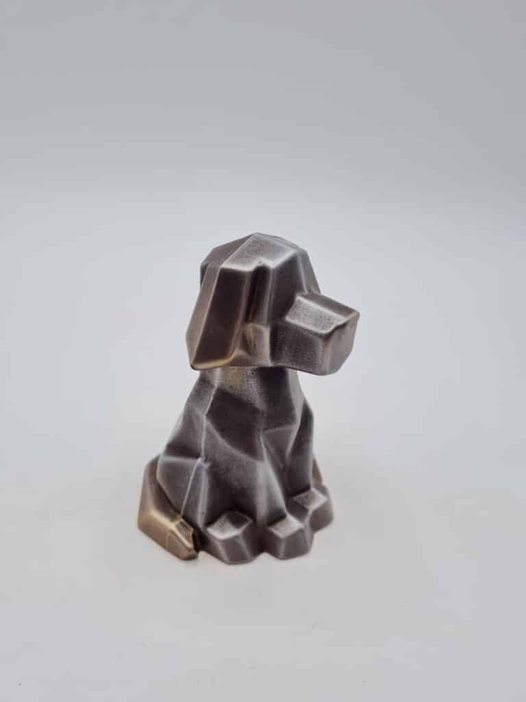 Animaux sculptés en chocolat